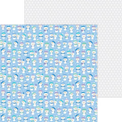 Snow Much Fun - Doodlebug - Double-Sided Cardstock 12"X12" - Frosted Friends