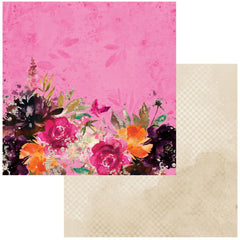 ARToptions Spice - 49 & Market - Double-Sided Cardstock 12"X12" - Fuchsia Grove