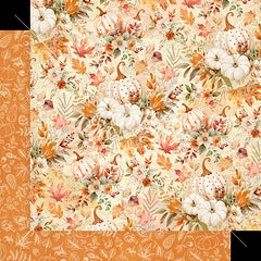 Autumn Greetings - Graphic 45 - Double-Sided Cardstock 12"X12" - Pumpkin Patch (6243)