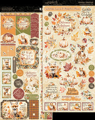 Autumn Greetings - Graphic 45 - Sticker Set (6335)
