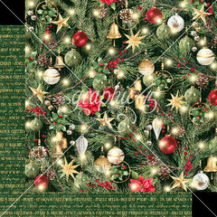 Merry & Bright - Graphic 45 - Double-Sided Cardstock 12"X12" - Joys of the Season (6380)