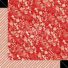 Merry & Bright - Graphic 45 - Double-Sided Cardstock 12"X12" - Warmth & Good Cheer (6410)