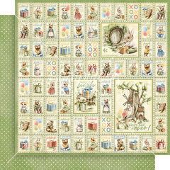 Hip Hip Hooray - Graphic45 - Double-Sided Cardstock 12"X12" - Lots of Love