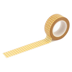 Winnie The Pooh - Echo Park - Washi Tape 30' - Golden Honey Gingham