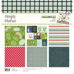 Golf - Simple Stories - Simple Sets 12"x12" Collection Pack
