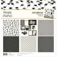 Graduation - Simple Stories - Collection Kit 12"X12"