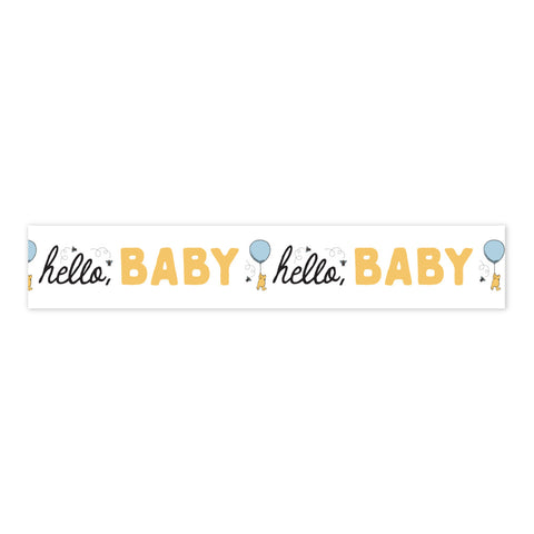Winnie the Pooh Baby - Echo Park - Washi Tape - Hello Baby Balloon