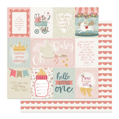 Sweet Little Princess - PhotoPlay - Double-Sided Cardstock 12"X12" - Hello Little One