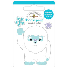 Snow Much Fun - Doodlebug - Doodle-pop 3D Sticker - Hello Winter (3547)