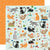 Fur Baby Cat - Simple Stories - 12"x12" Double-sided Patterned Paper - Here Kitty Kitty