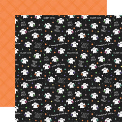 Monster Mash - Echo Park - Double-Sided Cardstock 12"X12" - Hey Boo