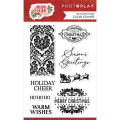 Holiday Charm - PhotoPlay - Photopolymer Clear Stamps - Holiday Charm (3104)