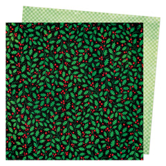 Peppermint Kisses - Vicki Boutin - 12"x12" Double-sided Patterned Paper - Holly Jolly