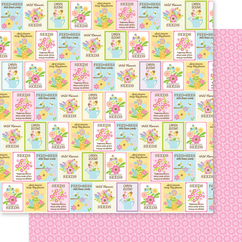 Just Because - Bella Blvd - 12"x12" Double-sided Patterned Paper - Homegrown Seeds