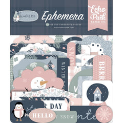 WinterLAND - Echo Park - Cardstock Ephemera - Icons