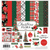 Christmas Flora Merry - Carta Bella - Collection Kit 12"X12"