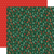 Christmas Flora Peaceful- Carta Bella - Double-Sided Cardstock 12"X12" - Peaceful Stems