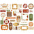 I Love Fall - Echo Park - Cardstock Ephemera - Icons