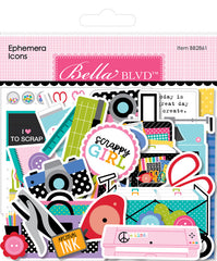 Let's Scrapbook - Bella Blvd - Ephemera - Icons (6099)