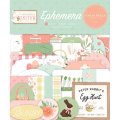 Here Comes Easter - Carta Bella - Cardstock Ephemera 33/Pkg - Icons