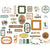 Little Explorer - Echo Park - Cardstock Ephemera 33/Pkg - Icons