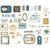 Special Delivery BABY BOY - Echo Park - Cardstock Ephemera 33/Pkg - Icons