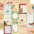 Simple Vintage Berry Fields - Simple Stories - Double-Sided Cardstock 12"X12" - Journal Elements