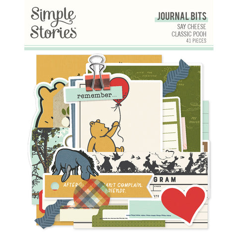 Say Cheese Classic Pooh - Simple Stories - Bits & Pieces - Journal