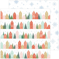 Holiday Dreams - PinkFresh Studios - Double-Sided Cardstock 12"X12" - Joy To The World