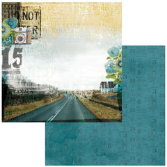 Wherever - 49 & Market - Double-Sided Cardstock 12"X12" - Just Drive