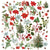 49 & Market - Evergreen Season - Laser Cut Outs - Wildflowers (8515)