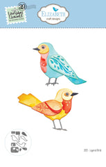 Elizabeth Craft Designs - Die Set - Layered Birds (7119)