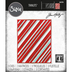 Sizzix - Thinlits Dies By Tim Holtz - Layered Stripes  3/pkg (5977)