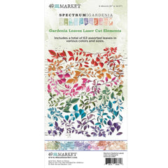 Spectrum Gardenia - 49 & Market - Laser Cut Outs - Leaves (3657)