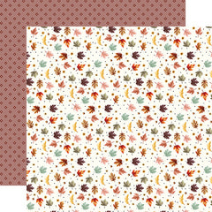 Harvest - Carta Bella - Double-Sided Cardstock 12"X12" - Leaves Are Falling