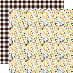 Bee Happy - Echo Park - Double-Sided Cardstock 12"X12" - Let's Bee Friends