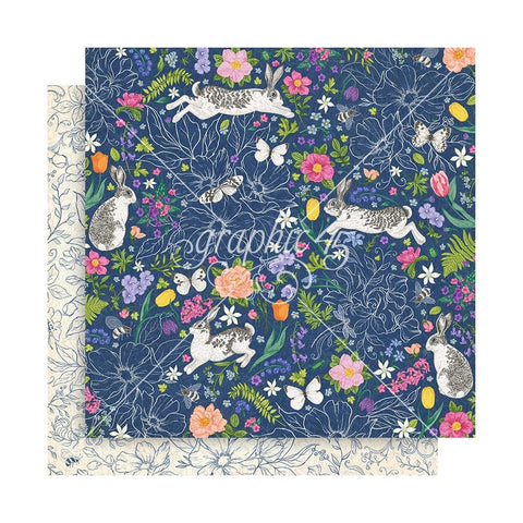 Spring is in the Air - Graphic 45 - Double-Sided Cardstock 12"X12" - Life In Full Bloom