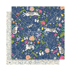 Spring is in the Air - Graphic 45 - Double-Sided Cardstock 12"X12" - Life In Full Bloom