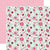 Valentine's Day - Echo Park - Double-Sided Cardstock 12"X12" - Lover Floral