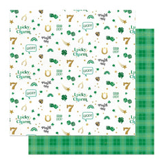 Charmed - PhotoPlay - Double-Sided Cardstock 12"X12" - Lucky Charm