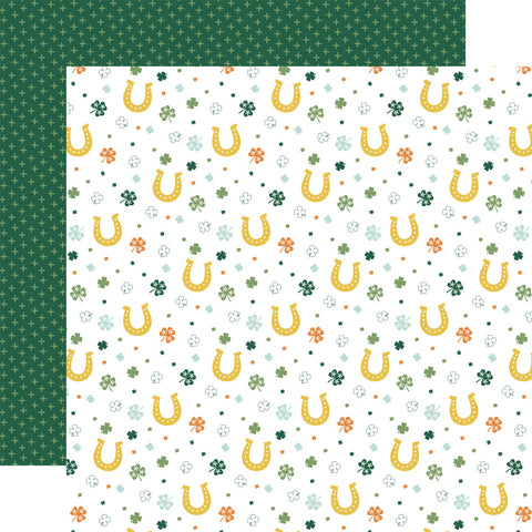 Lucky Charm - Echo Park - Double-Sided Cardstock 12"X12" - Lucky Charms
