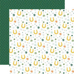 Lucky Charm - Echo Park - Double-Sided Cardstock 12"X12" - Lucky Charms