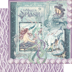 Make A Splash - Graphic 45 - Double-Sided Cardstock 12"X12" - Make A Splash