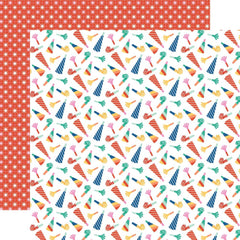 Hip Hip Hooray - Echo Park - Double-Sided Cardstock 12"X12" - Make Some Noise
