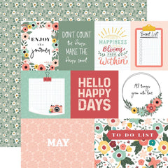 Year In Review - Echo Park - Double-Sided Cardstock 12"X12" - May