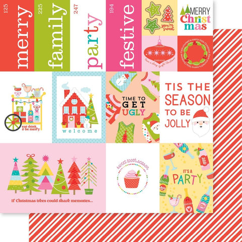 Merry Mingle - Bella Blvd - Double-Sided Cardstock 12"X12" - Merry Mingle Daily Details