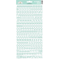 Alphabet Soup - Doodlebug - 6"x12" Puffy Alpha Stickers -  Mint