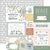 Our Happy Place - Echo Park - Double-Sided Cardstock 12"X12" - Multi Journaling Cards