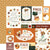 Harvest - Carta Bella - Double-Sided Cardstock 12"X12" - Multi Journaling Cards