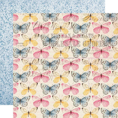 Simple Vintage Spring Garden - Simple Stories - 12"x12" Double-sided Patterned Paper - My Happy Place